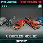 Vehicles VOL.12- Emergency Response (Low Poly)