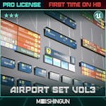 Airport Set Vol3-Signage