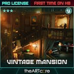 Vintage Mansion Environment Kit
