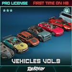 Vehicles VOL.9- Future Cars (Low Poly)