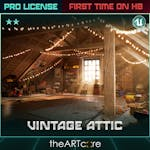 Vintage Attic Environment Kit