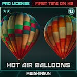 Hot Air Balloons - Theme Park Ride