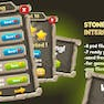 Stone Cartoon GUI Pack
