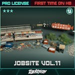 Jobsite VOL.11 - Seafood Market (Nanite & Low Poly)