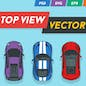35 Top View Vector Cars