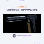 Machine Gun - Ingram M10 Smg