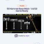 50 Hammer Base Mesh - Vol 02 Game Ready
