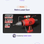 Retro Laser Gun