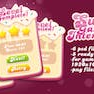 Sweet Pink Game Interface Asset