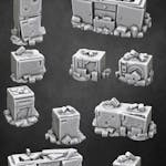 Wasteland Destroyed Kitchen