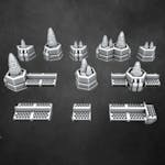 Street Accessories - Plants & Benches