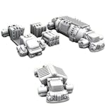 Sci-fi Sanitation, Cargo & Fuel Transports