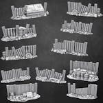 Modern Shanty Fences