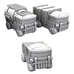 Sci-fi Utility Trucks - Garbage, Fuel & Transport