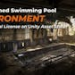 Abandoned Swimming Pool Environment ( Unity Engine )