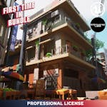 Stylized Japanese Street (Unreal Engine)