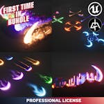 Stylized Slashes Vol.1 - Niagara (Unreal Engine)