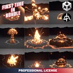 Unique Stylized Explosions - Vol. 1 (Unity)