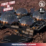 Orbital Base Environment ( Modular Sci-Fi Space Station w/Tools ) (Unreal Engine)