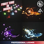 Stylized Slashes Vol.2 - Niagara (Unreal Engine)