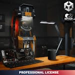 SciFi Engineer's Room Environment (Unity)