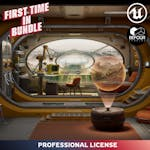 Retro Space Research Cabin Environment (Unreal Engine)