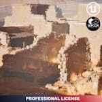 Ancient Desert Ruins Environment w/ Map Generator PCG (Unreal Engine)