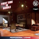 Vintage Apartment Modular Interior Environment (Unreal Engine)