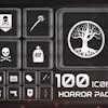 100 Horror Icons Pack