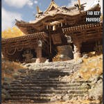 Mountain Temple: Japanese Shrine / Temple (Unreal Engine)