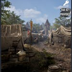 Sherwood: Modular Medieval Town / Camp (Unreal Engine)