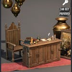 Medieval Furniture Props (Unreal Engine)