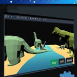 Jurassic Garden 3D Game Template: Idle Simulation in Godot 4.6