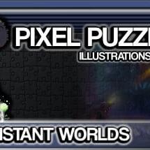 Pixel Puzzles Illustrations & Anime - Jigsaw Pack: Distant Worlds