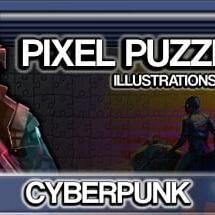 Pixel Puzzles Illustrations & Anime - Jigsaw Pack: Cyberpunk