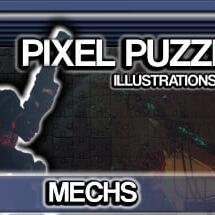 Pixel Puzzles Illustrations & Anime - Jigsaw Pack: Mechs