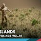 Foliage VOL.18 - Grasslands (Low Poly)
