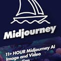 11+ HOUR Midjourney AI Image and Video Generation Video Bundle