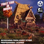 Fantasy Slavic Hut Environment (Unity)