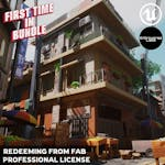 Stylized Japanese Street (Unreal Engine)