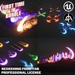 Stylized Slashes Vol.1 - Niagara (Unreal Engine)