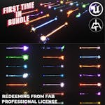 Stylized Lasers Vol.1 - Niagara (Unreal Engine)