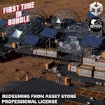 Orbital Base Environment ( Modular Sci-Fi Space Station) (Unity)