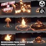 Unique Stylized Explosions - Vol. 1 (Unity)