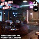 Cyberpunk Apartment Interior Environment (Unreal Engine)