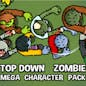 Top Down Zombies Mega Character Pack