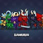 Samurai Game Sprite Character Mega Pack