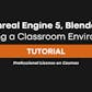 Unreal Engine 5, Blender - Creating a Classroom Environment