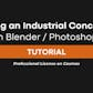 Creating an Industrial Concept Art in Blender / Photoshop