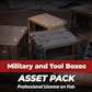 Military and tool Boxes